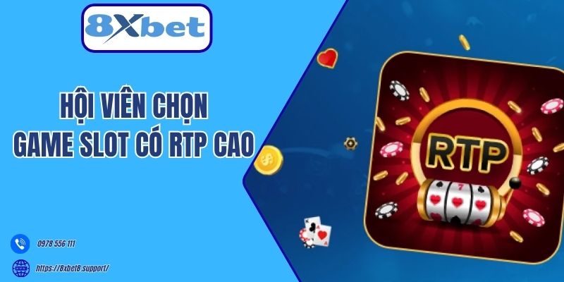 Hội viên chọn game slot có RTP cao 